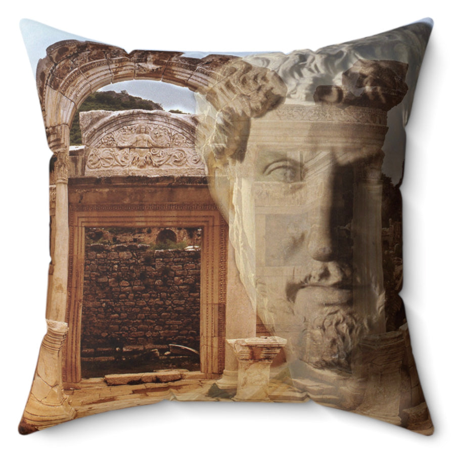 Adriano's Market Throw Pillow, 16x16, One Sided