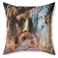 River Divinity Throw Pillow, 16x16, One Sided