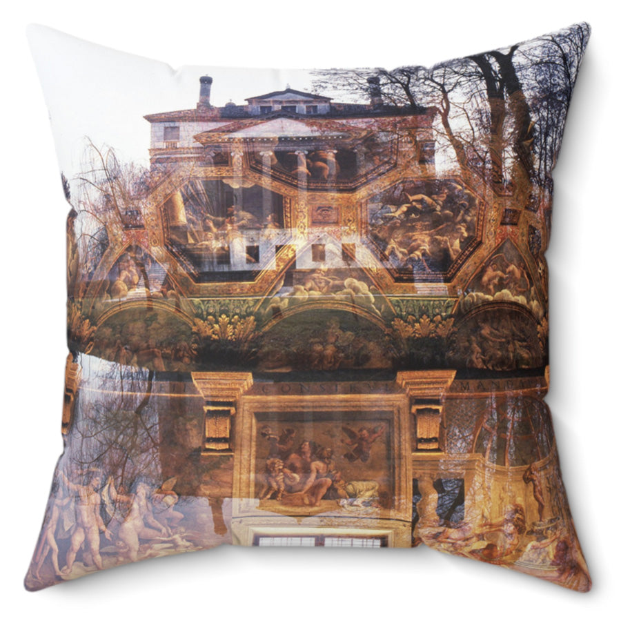 The Villa Malcontenta Throw Pillow, 16x16, One Sided