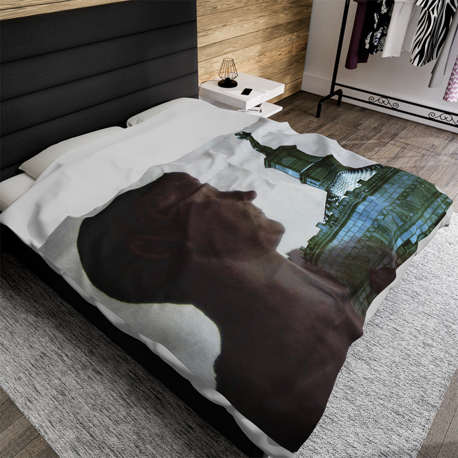 Traiano & His Temple In Thrace 60x80 Fleece Blanket