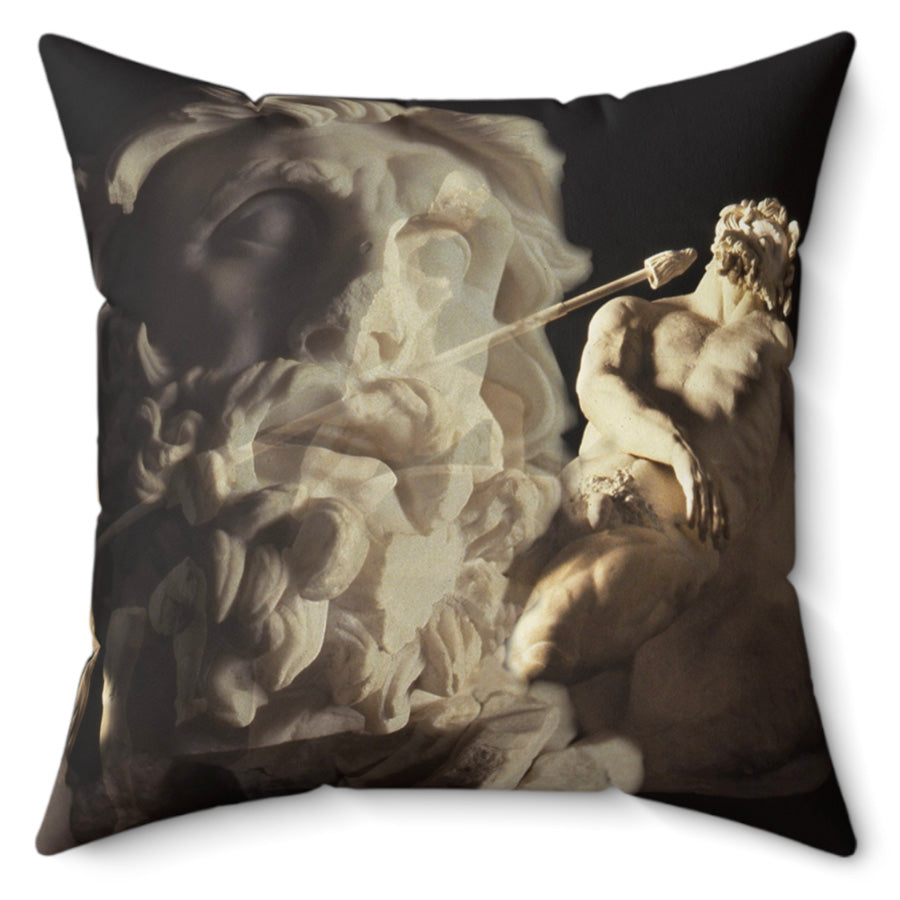 Ulysses & Polyphemus Throw Pillow, 16x16, One Sided