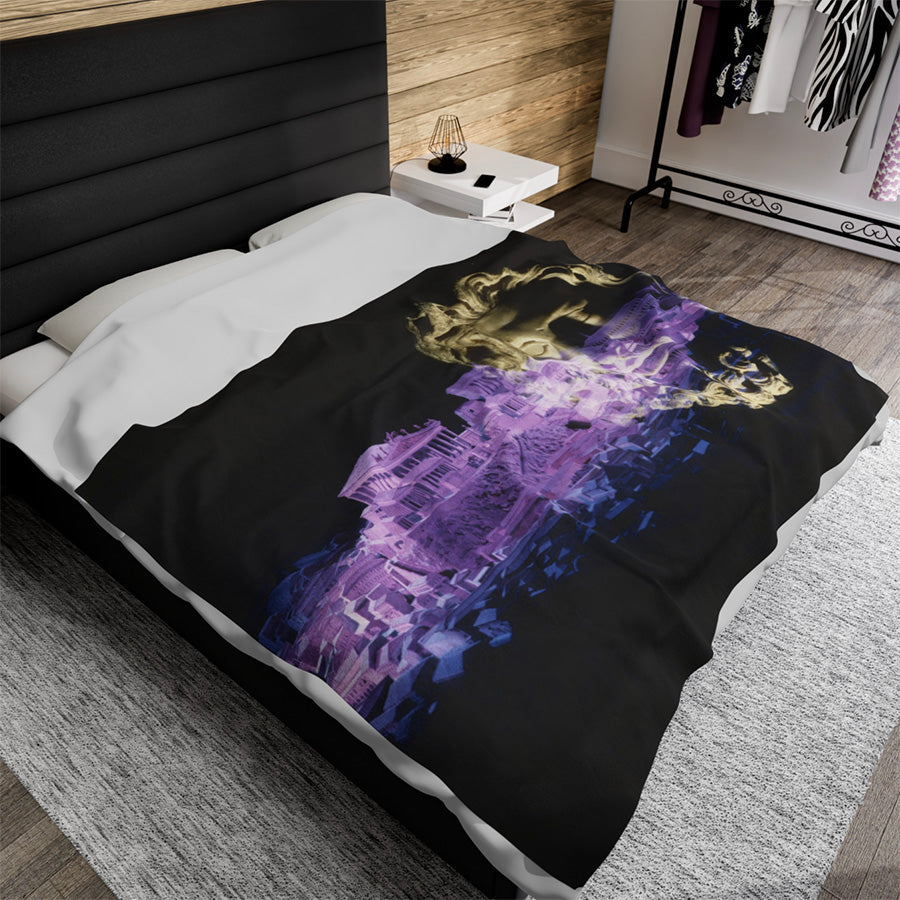 Vision Of Rome 60x80 Fleece Blanket