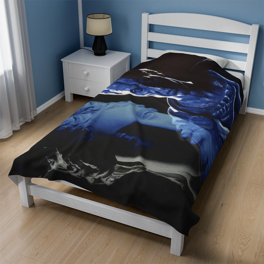 Julius Caesar and Venus Luxury Blanket - Divine Authority Comfort