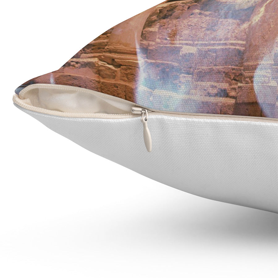 River Divinity Throw Pillow, 16x16, One Sided