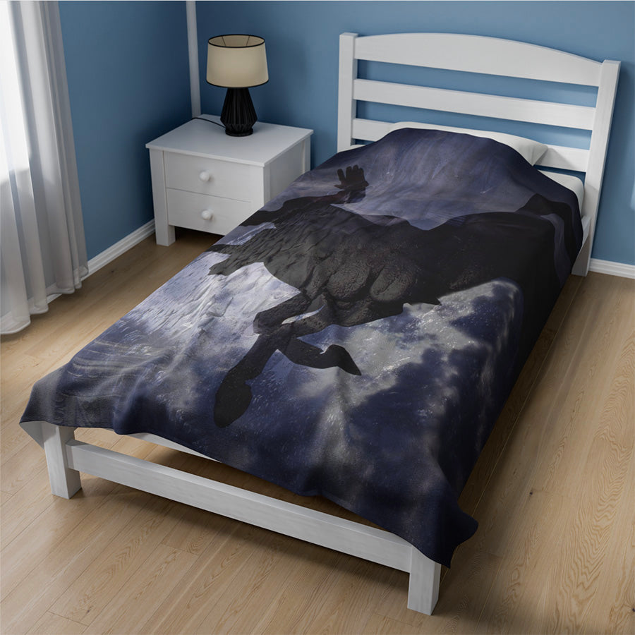 The Ancient Via Appia 60x80 Fleece Blanket