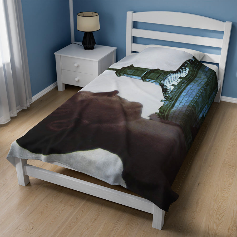 Traiano & His Temple In Thrace 60x80 Fleece Blanket