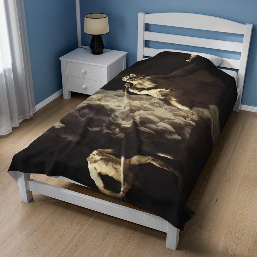 Ulysses & Polyphemus 60x80 Fleece Blanket