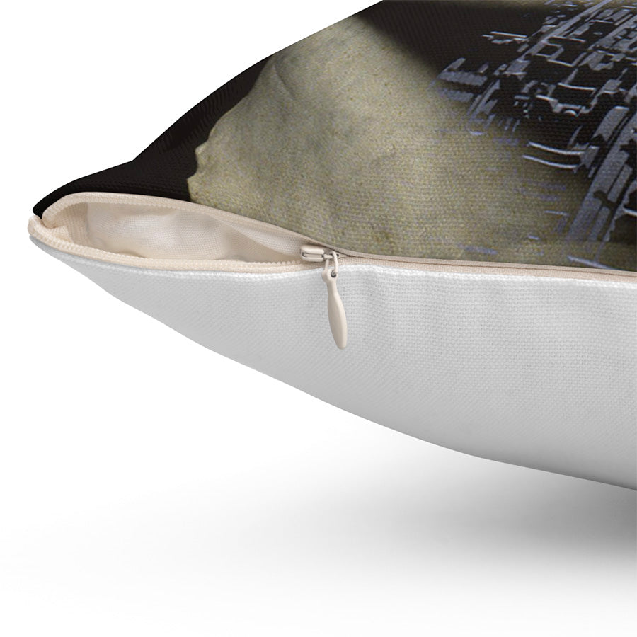 Augustus & The City Of Rome Throw Pillow, 16x16, One Sided