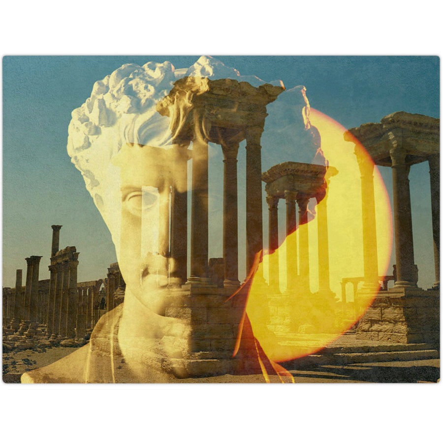 Augustus's Sun On Palmyra 60x80  Fleece Blanket