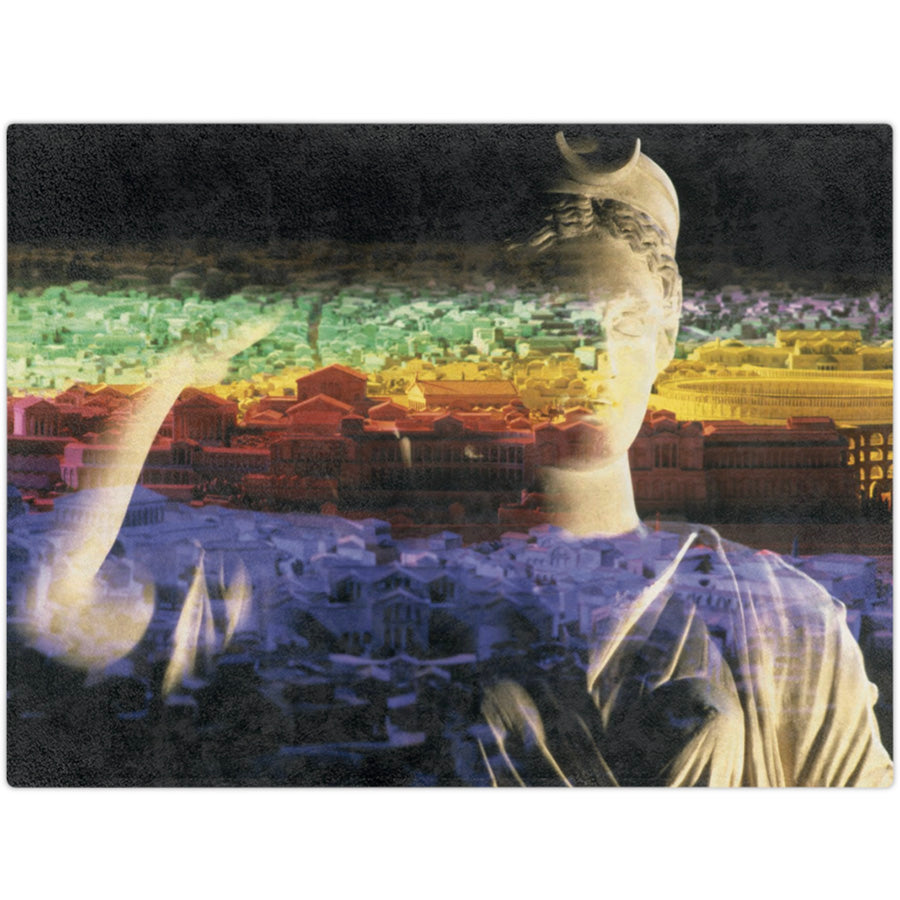 Diana Oversees Rome Luxury Blanket - Divine Guardian Comfort