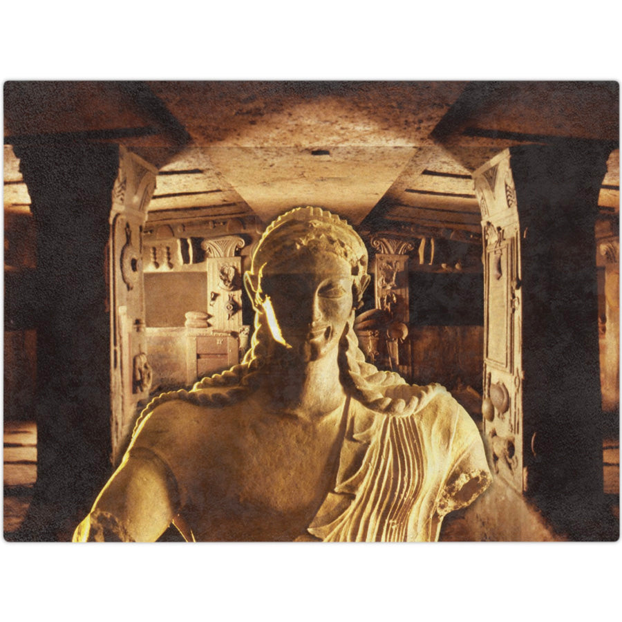 Etruscan Apollo Luxury Blanket - Sacred Divine Comfort