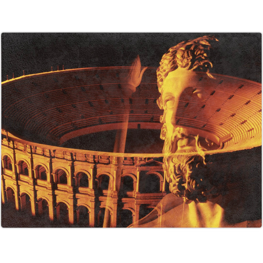 Flavian Amphitheater Luxury Blanket - Imperial Monumentality Comfort