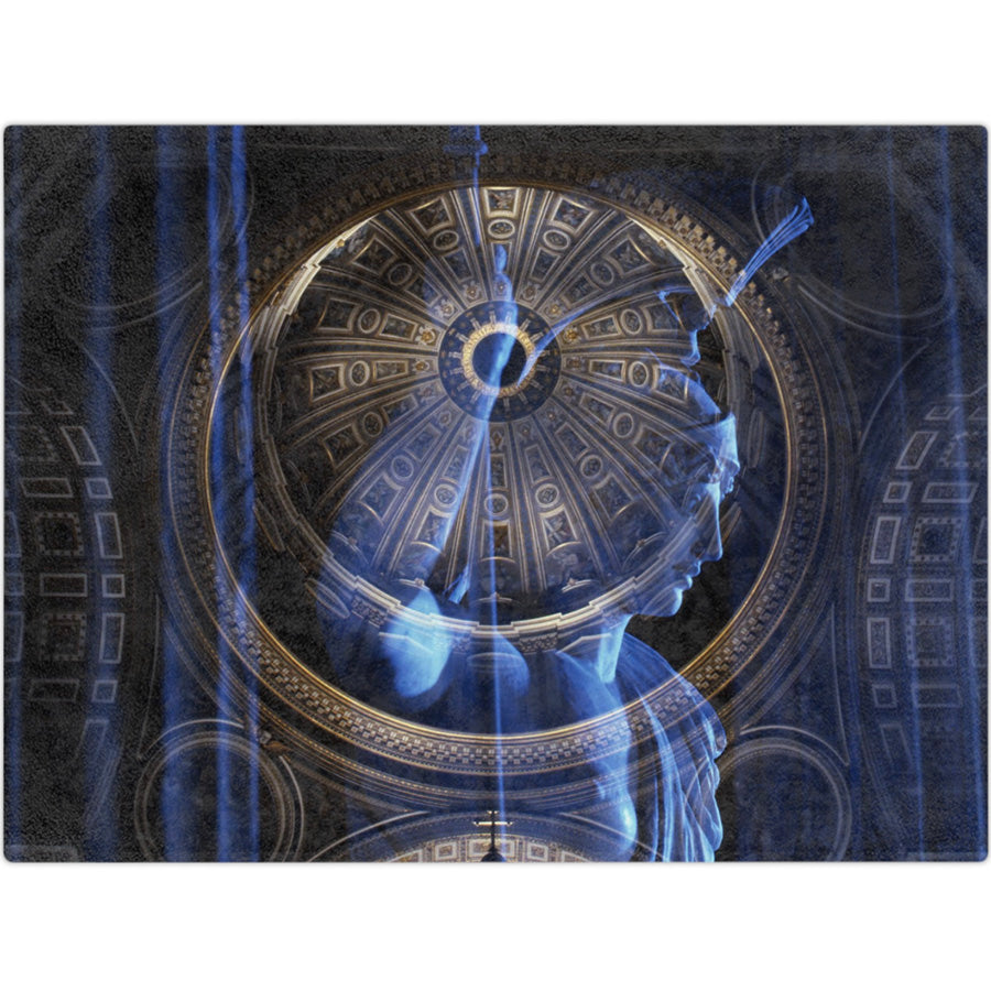 Goddess of Immortality Luxury Blanket - Divine Transcendence Comfort
