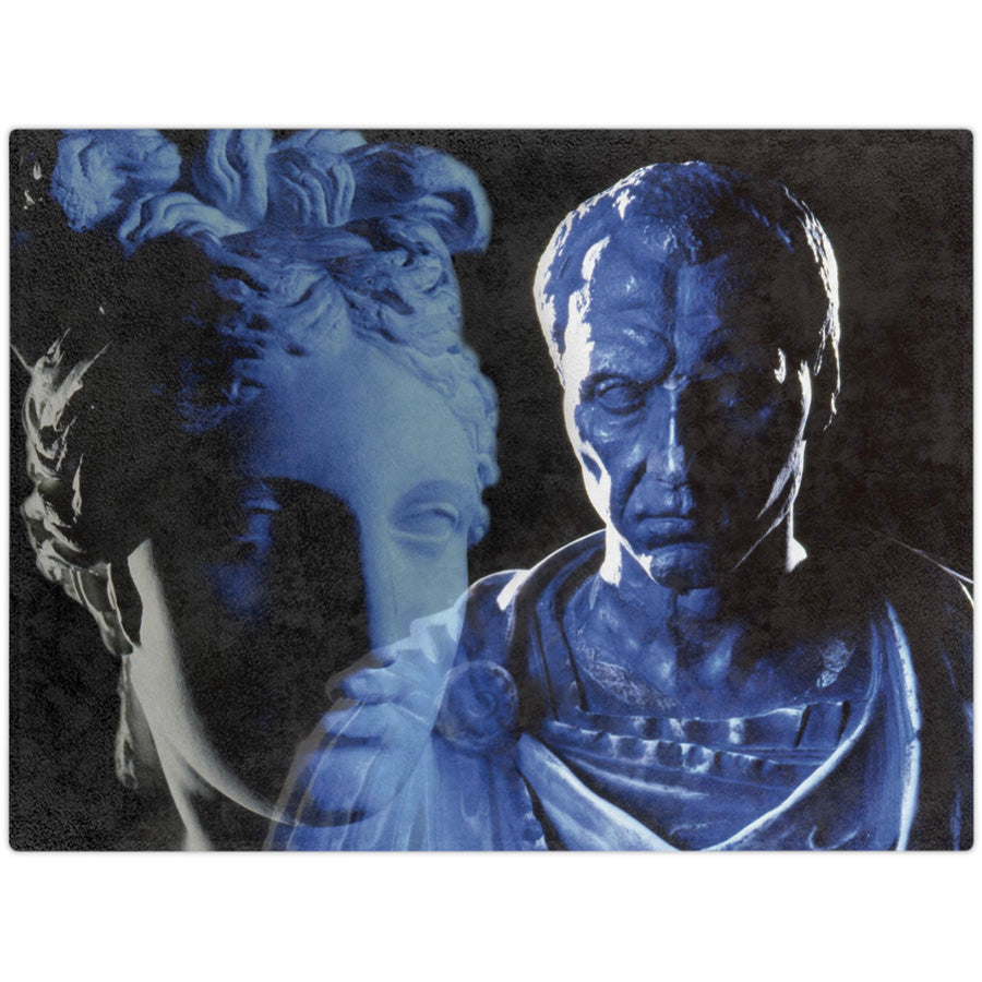 Julius Caesar and Venus Luxury Blanket - Divine Authority Comfort
