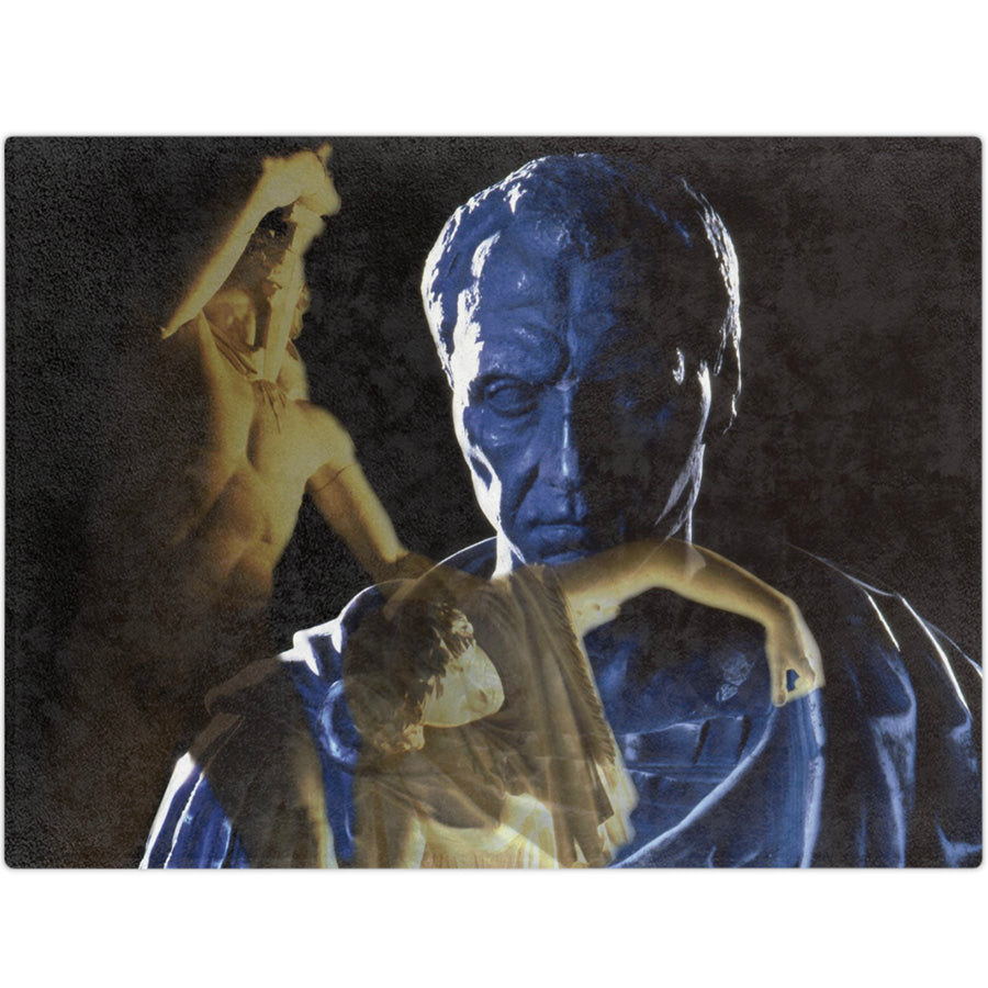 Julius Caesar and the Dying Galata Luxury Blanket - Imperial Leadership Comfort
