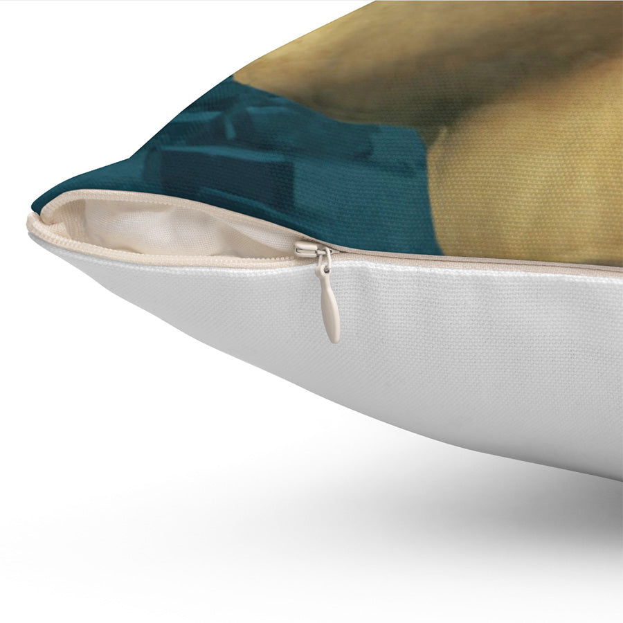 Land Of Egypt Throw Pillow, 16x16, One Sided