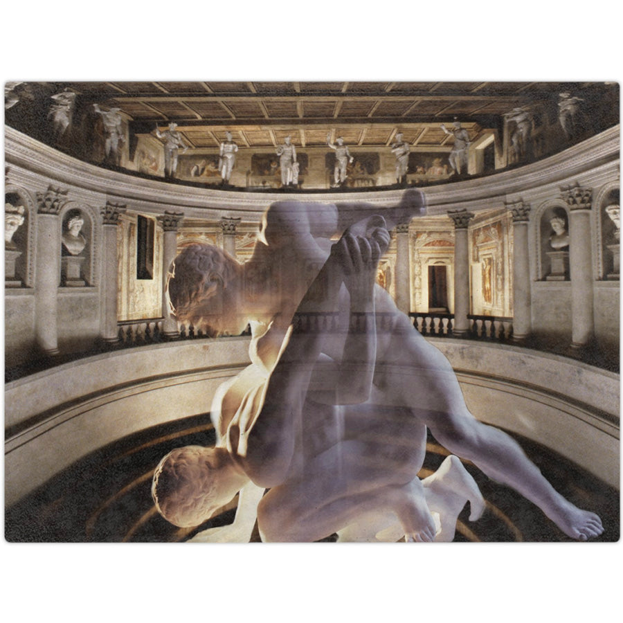 Olympic Theater Of Sabbioneta 60x80 Fleece Blanket