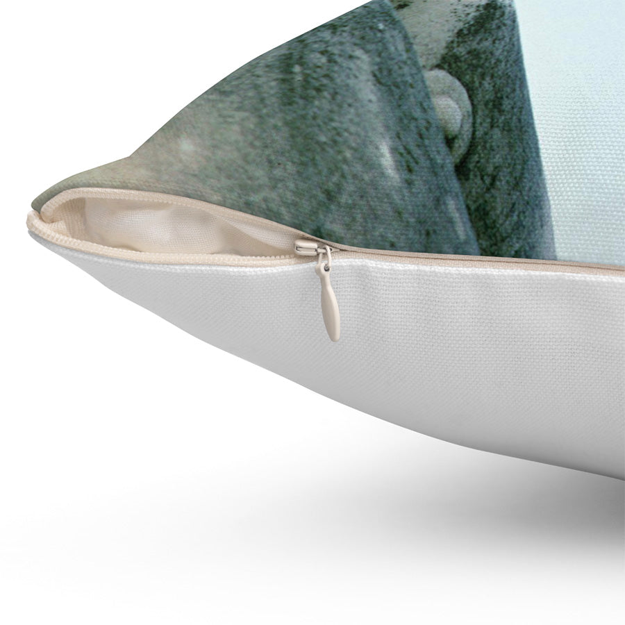 Stadius Of The Marbles Throw Pillow, 16x16, One Sided