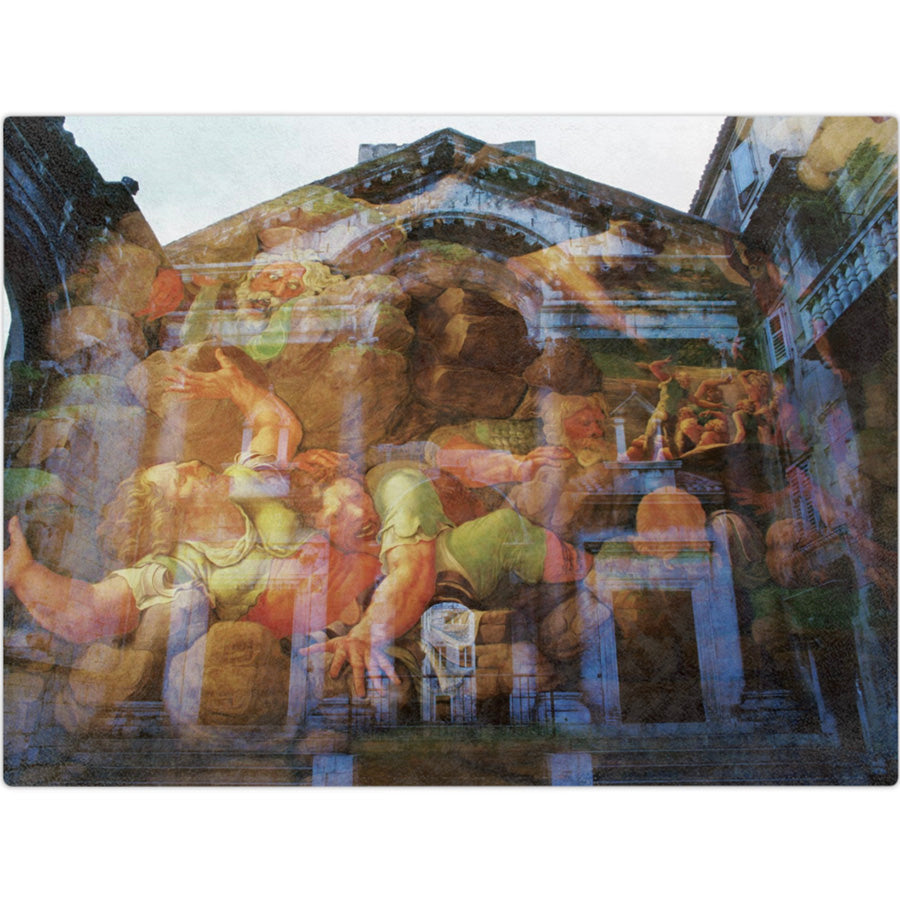 The Fall Of The Titans 60x80 Fleece Blanket