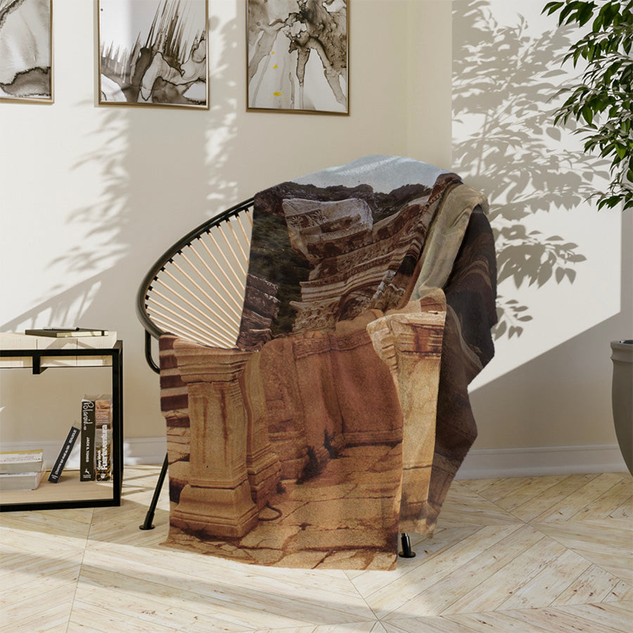 Adriano's Market 60x80 Fleece Blanket