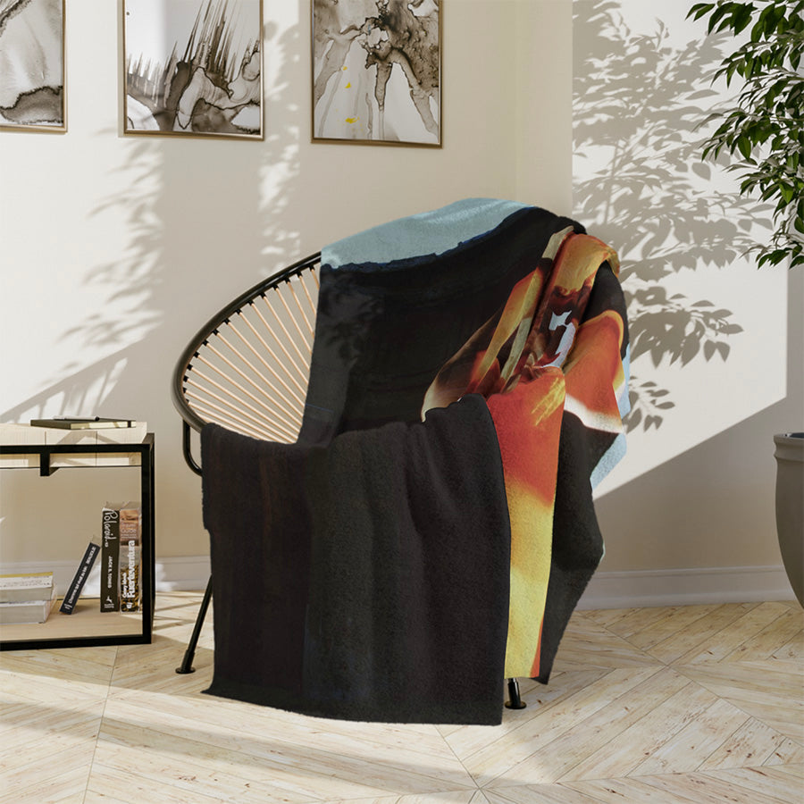 Atlas & Temple Of Neptune 60x80 Fleece Blanket