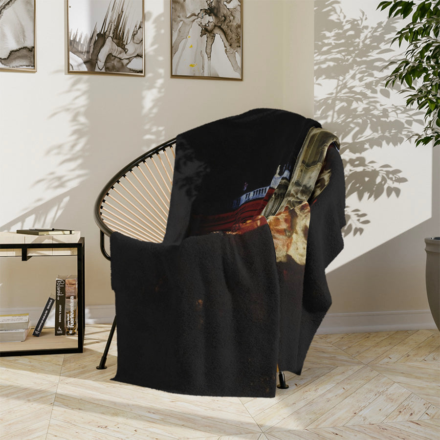 Capitoline Jupiter 60x80 Fleece Blanket