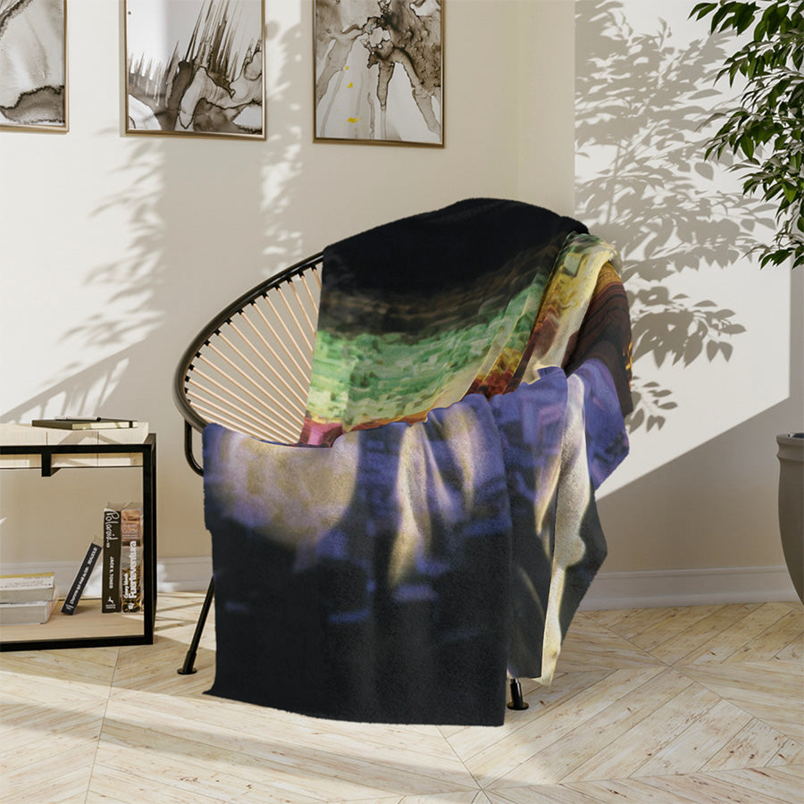 Diana Oversees Rome Luxury Blanket - Divine Guardian Comfort