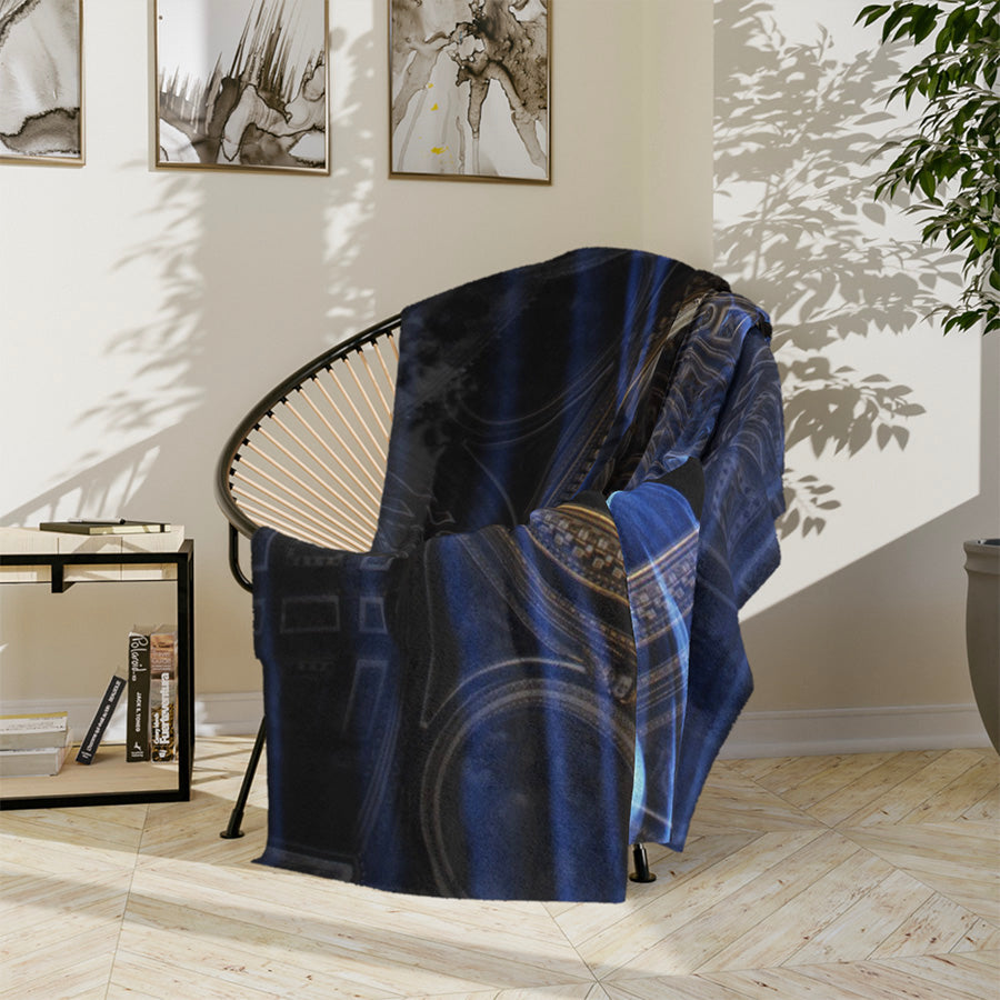 Goddess of Immortality Luxury Blanket - Divine Transcendence Comfort