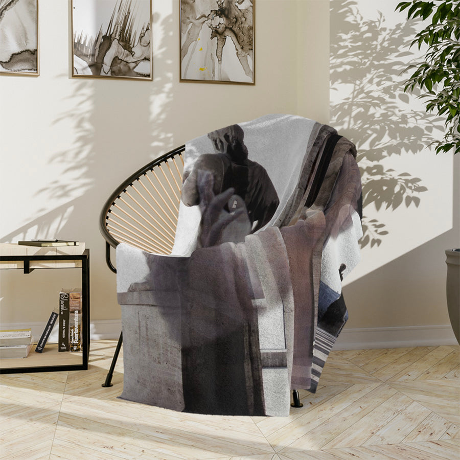 Italic Civilization Luxury Blanket - Classical Architectural Comfort