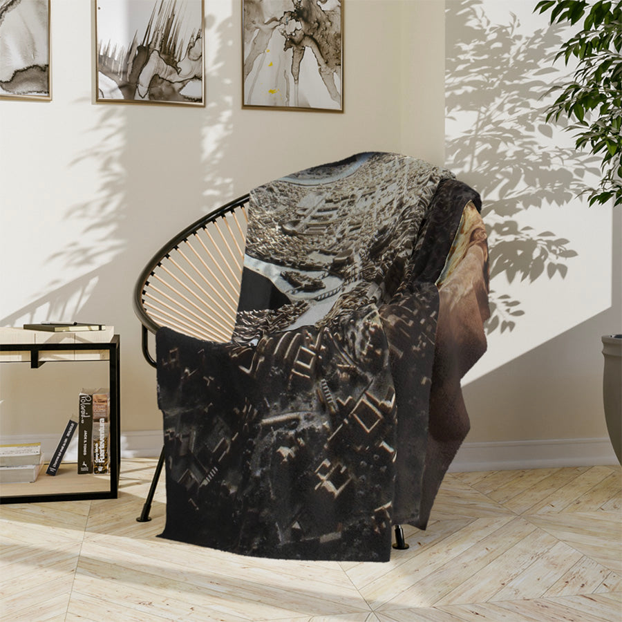 Rome & Its Capitoline Jupiter 60x80 Fleece Blanket