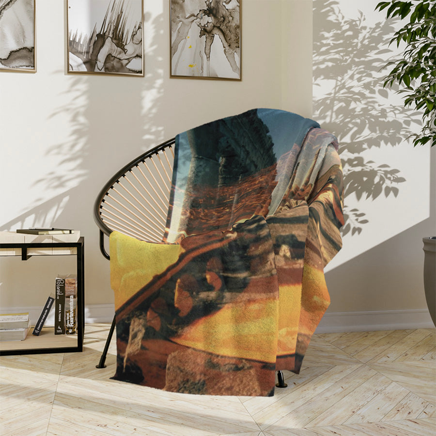 Streets Of The Empire 60x80 Fleece Blanket