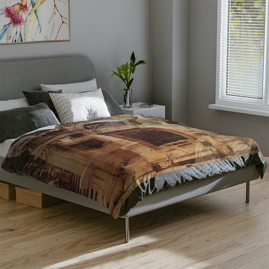 Adriano's Market 60x80 Fleece Blanket
