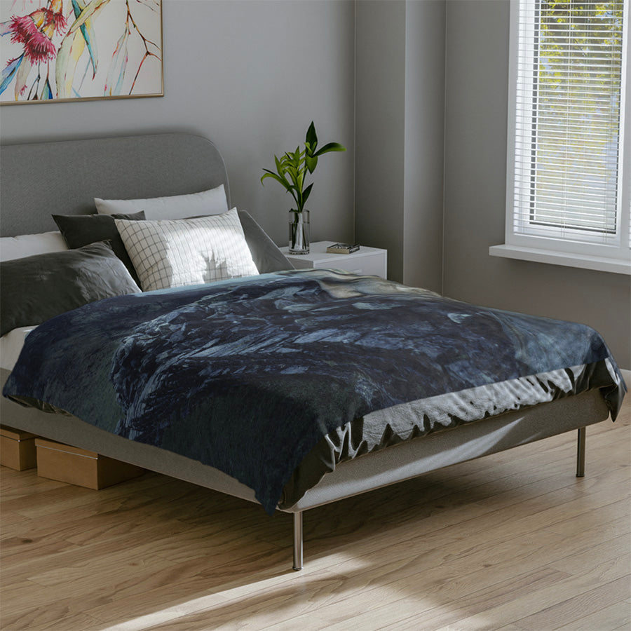 Adriano's Wall In Britannia 60x80 Fleece Blanket