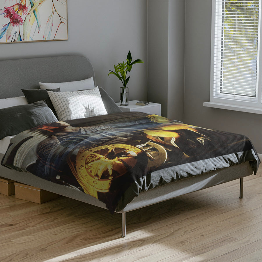 Auriga In The Circus Of Antioch 60x80 Fleece Blanket