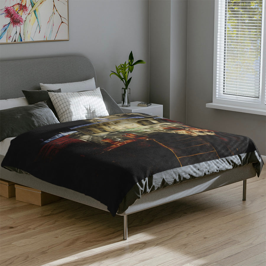 Capitoline Jupiter 60x80 Fleece Blanket