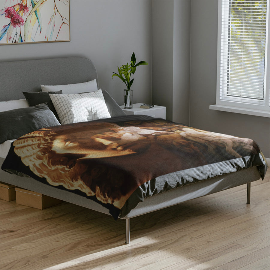 Defense of the City Luxury Blanket - Heroic Military Comfort