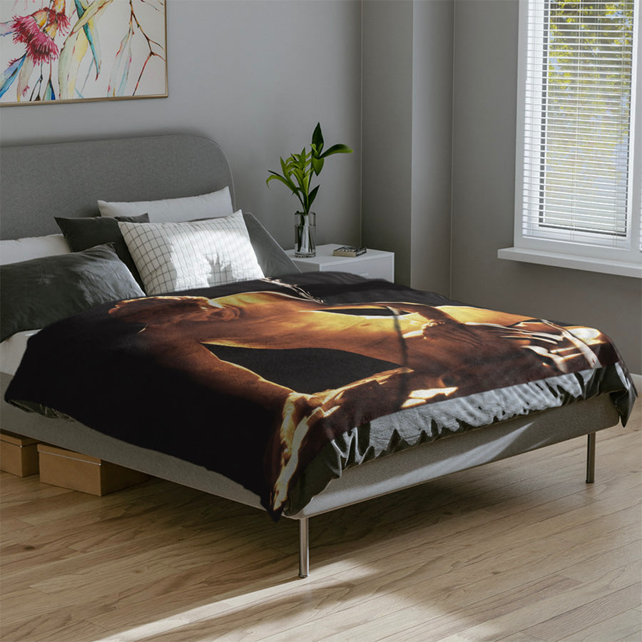 Dying Gaul Luxury Blanket - Heroic Contemplation Comfort