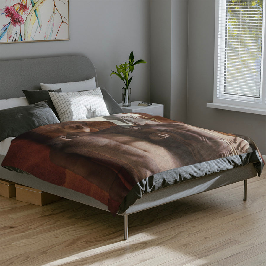 Elettra and Oreste Luxury Blanket - Tragic Nobility Comfort