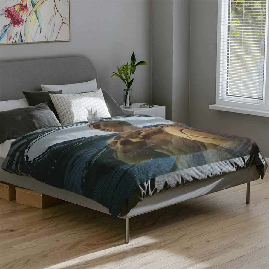 Olympic Stadium In Rome 60x80 Fleece Blanket