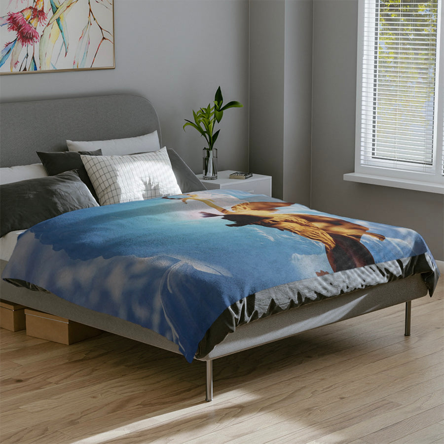 Settimio Severo & His Laurel Wreath 60x80 Fleece Blanket
