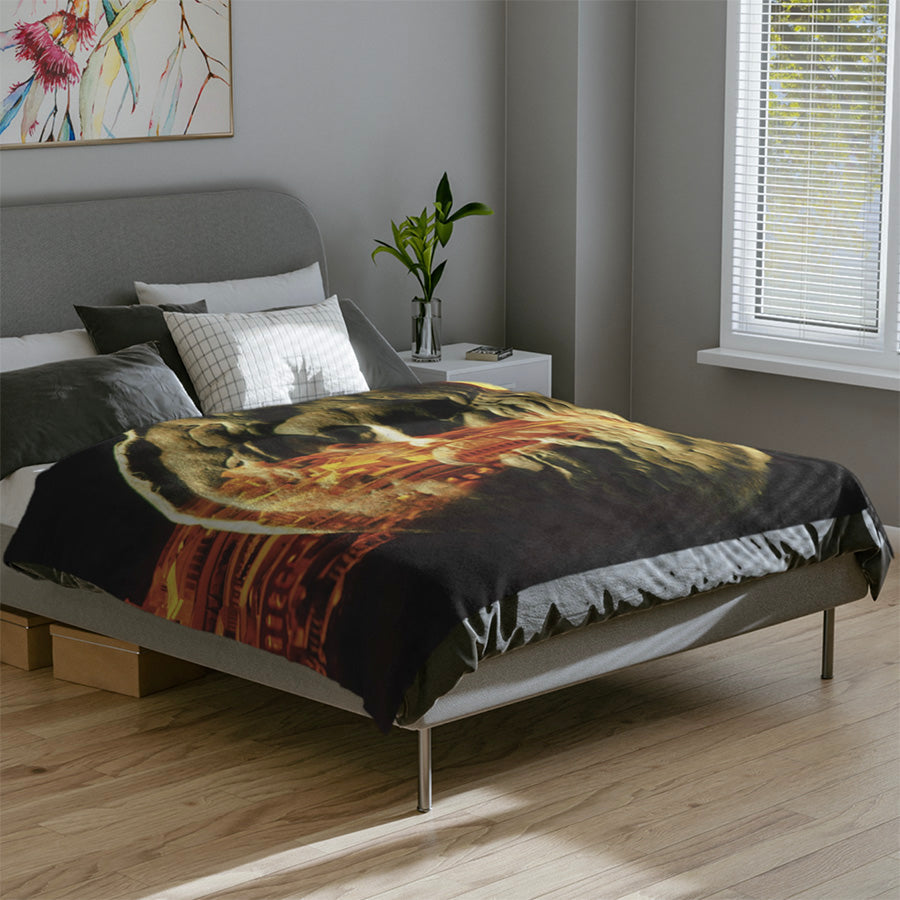 The Mouth Of Truth 60x80 Fleece Blanket