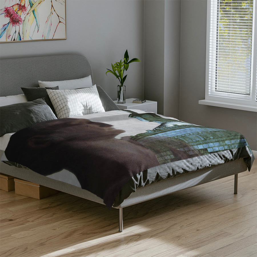 Traiano & His Temple In Thrace 60x80 Fleece Blanket