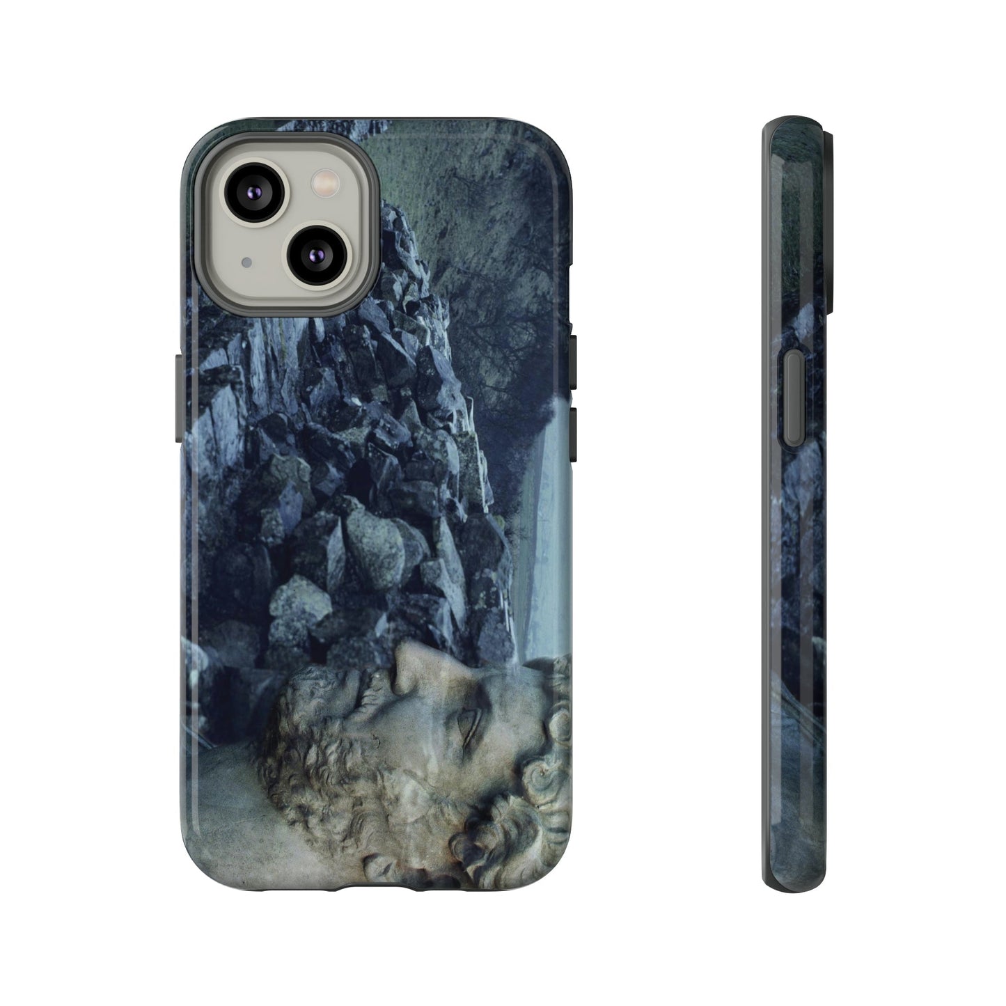 Adriano's wall in Britannia Phone Cases