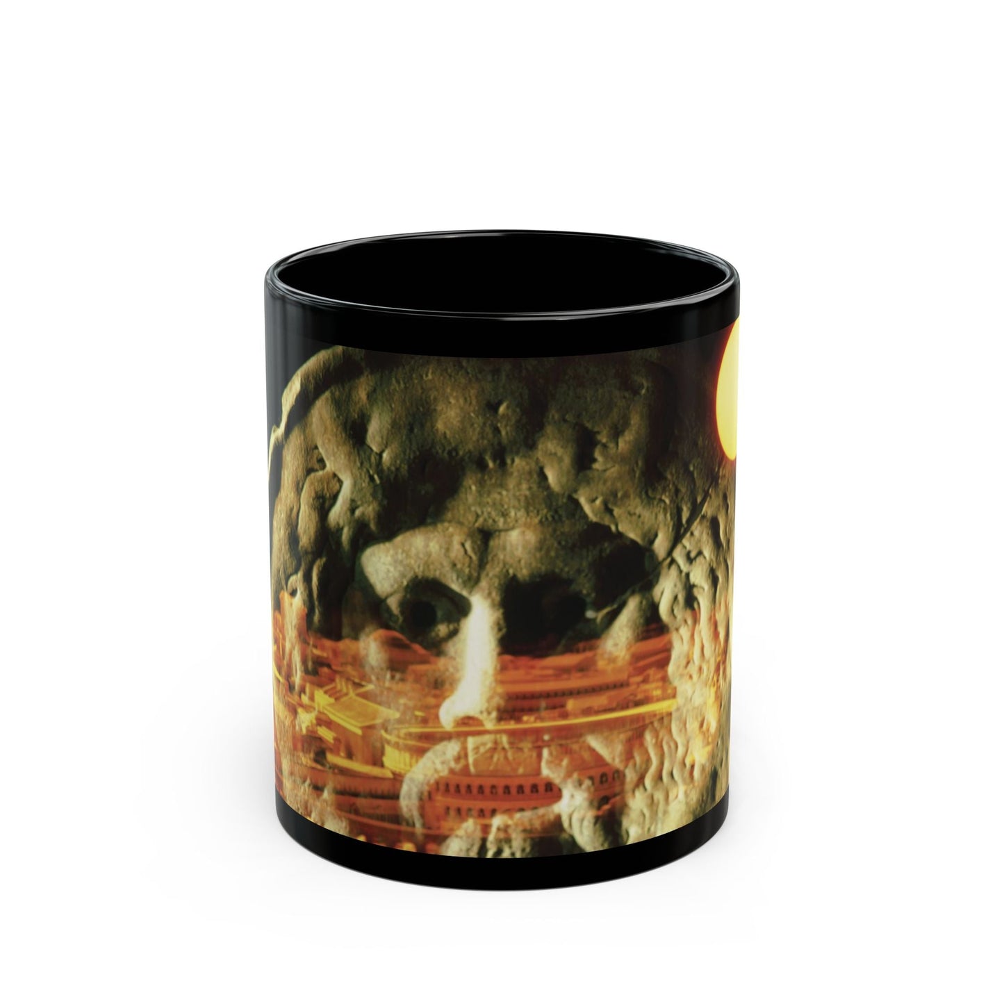 The Mouth of Truth 11oz Black Mug