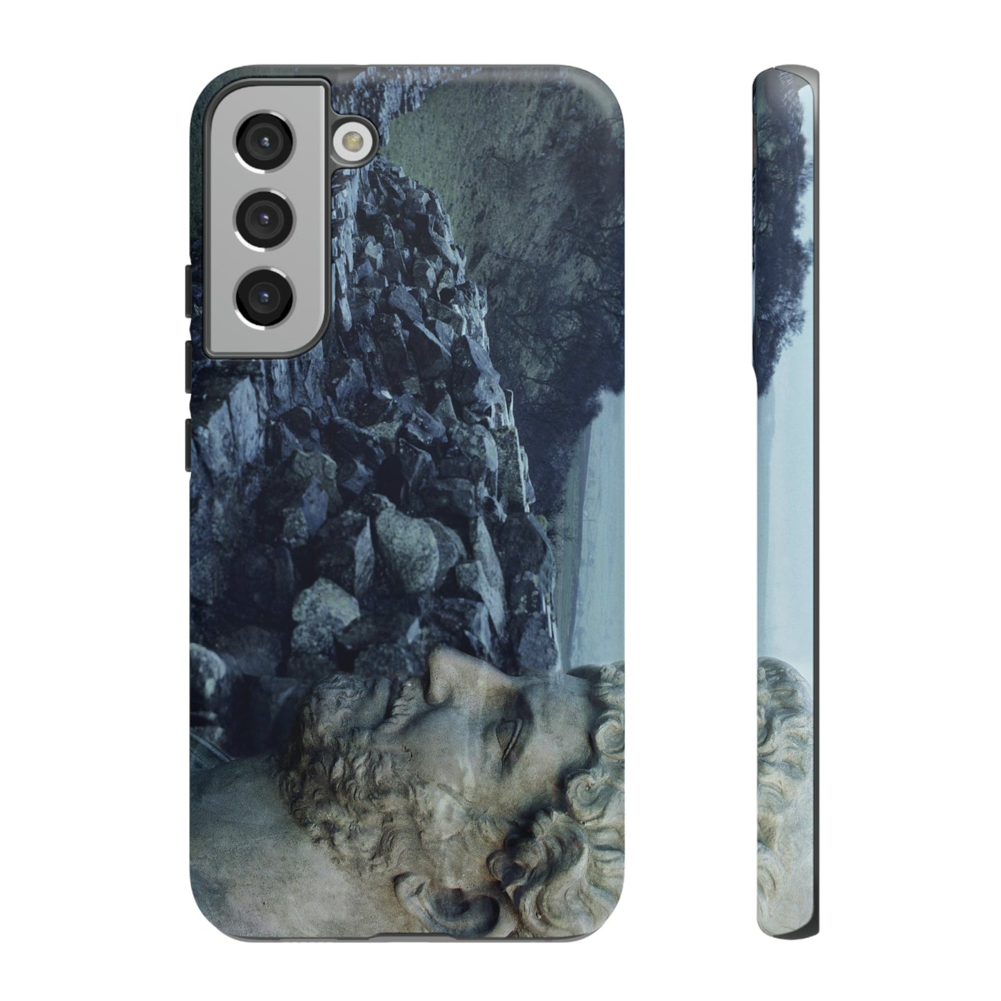 Adriano's wall in Britannia Phone Cases