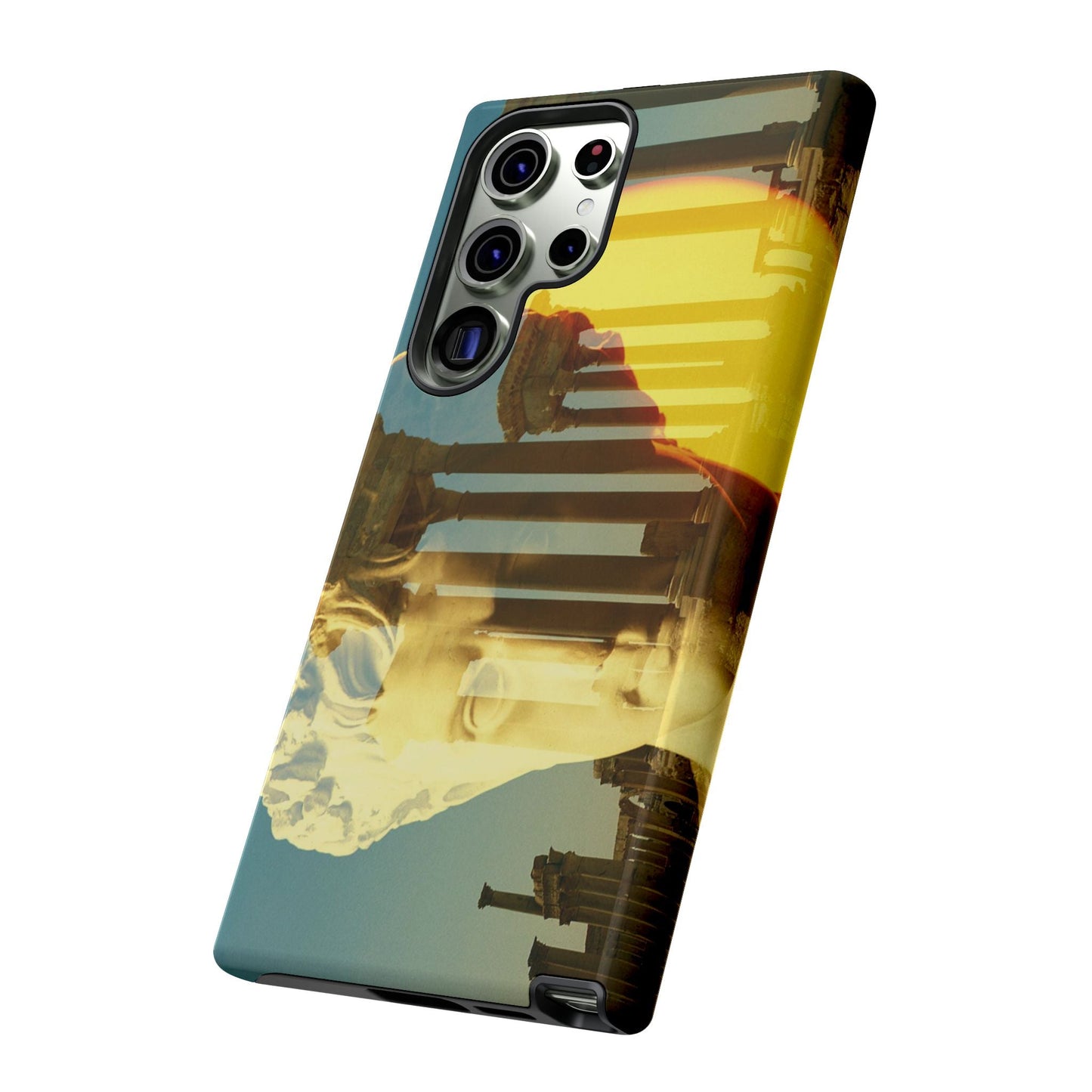 Augustus's Sun on Palmyra Phone Cases