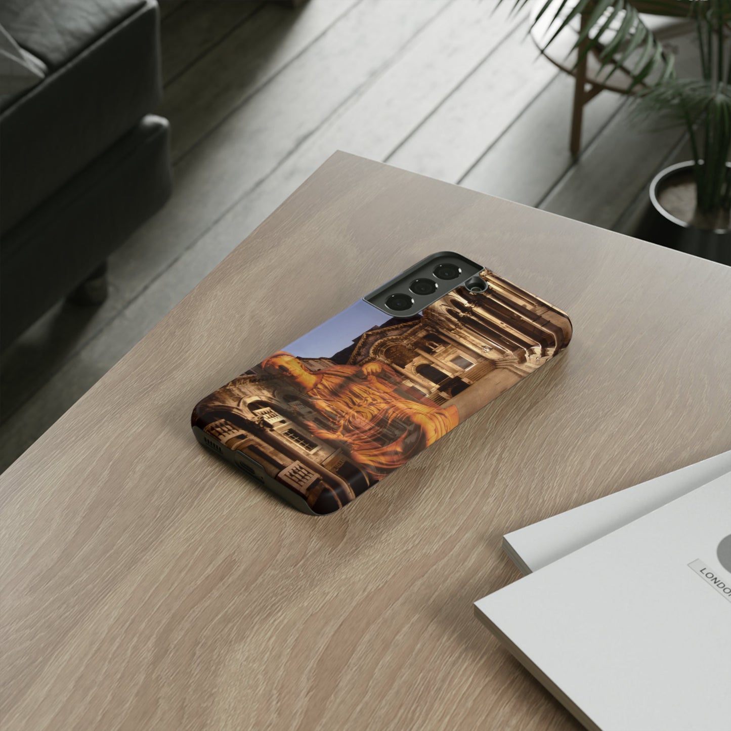 Diocletian's Palace with Goddess Roma Phone Case - Imperial Protection
