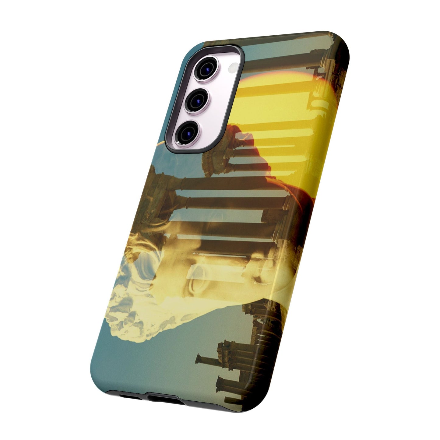 Augustus's Sun on Palmyra Phone Cases
