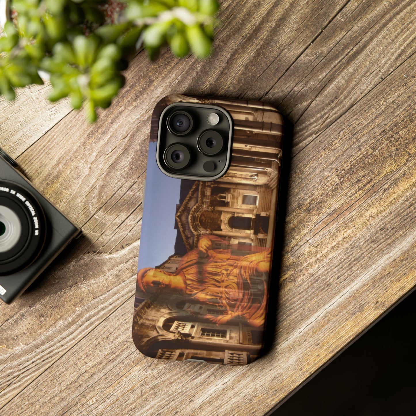 Diocletian's Palace with Goddess Roma Phone Case - Imperial Protection