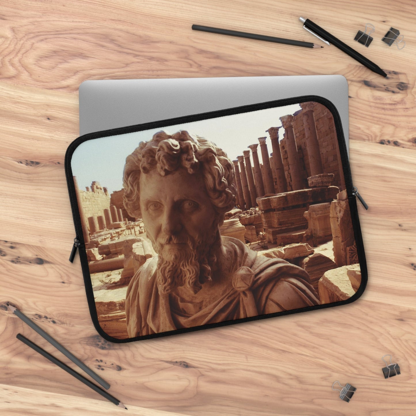 Septimius Severus In Leptis Magna Laptop Sleeve